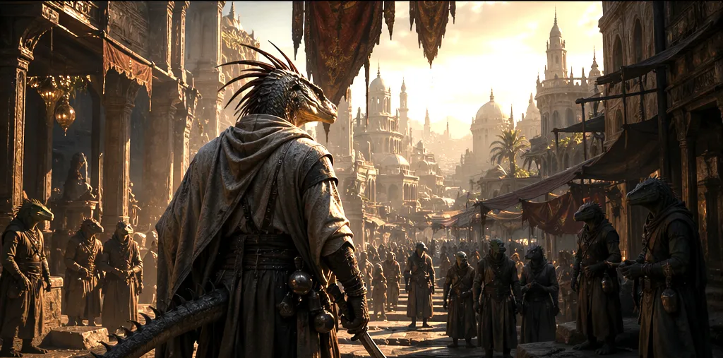The Kajirs of the DeShadin Desert