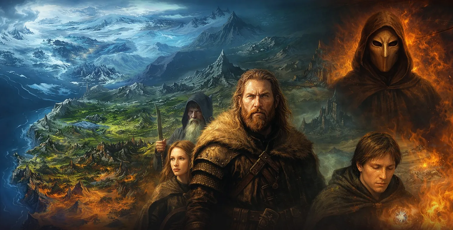 Fantasy Welt Wallpaper