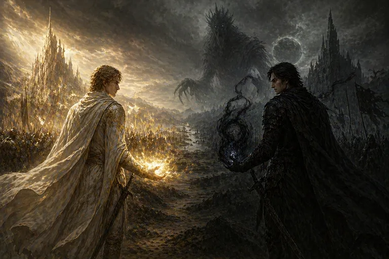 Books like Wars of Light and Shadow: literary fantasy by R. Scott Bakker, Stephen R. Donaldson, Gene Wolfe, Guy Gavriel Kay, C. S. Friedman, and Christian Dölder