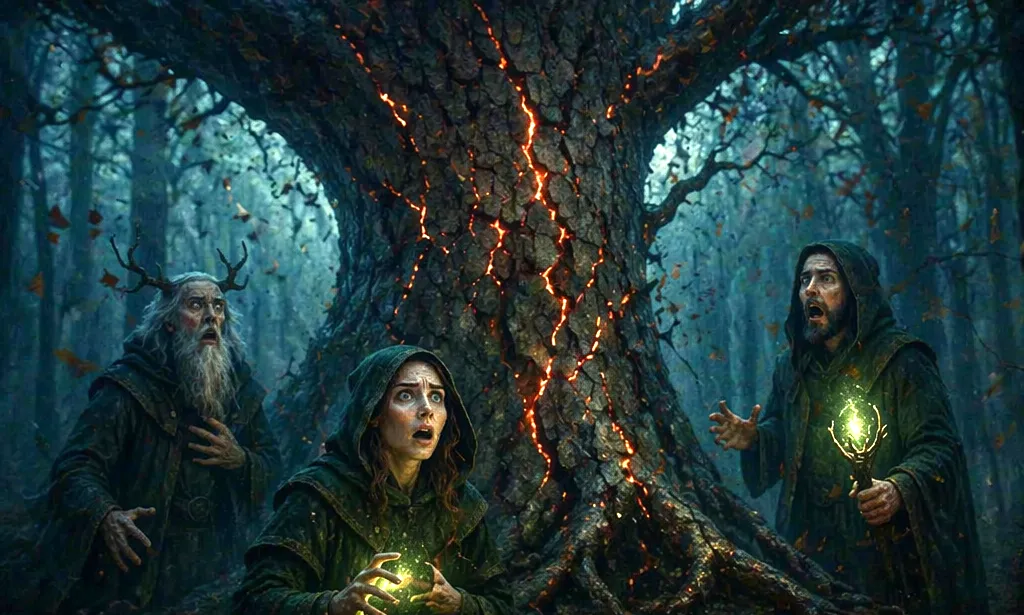 Druiden am Lebensbaum