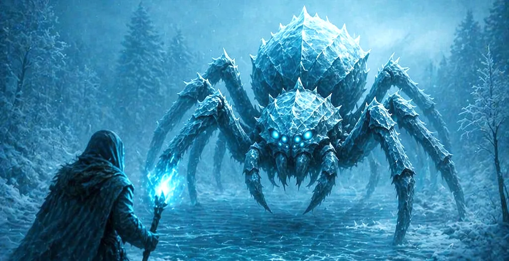 Dangerous Ice Spiders
