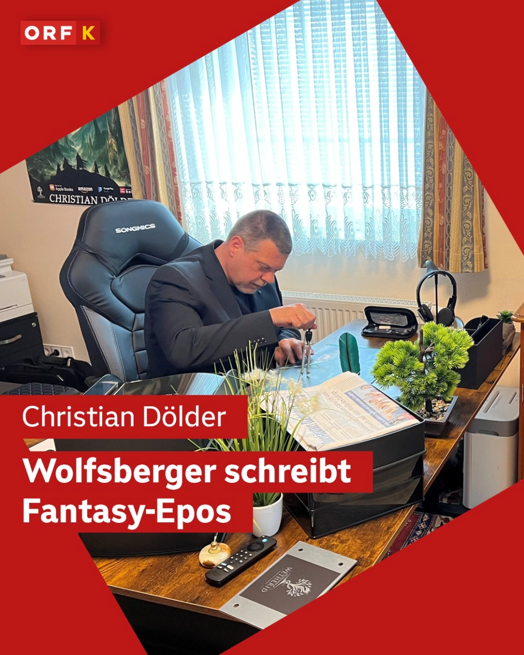ORF Beitrag Christian Dölder Fantasy Epos Wetherid