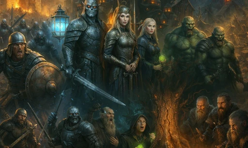 Fantasy mit vielen Charakteren